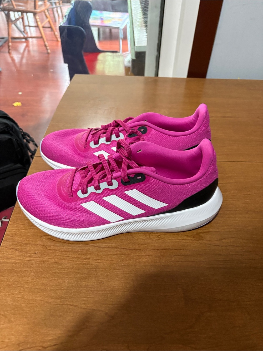 adidas Women's Bright Pink Athletic Running Shoes never worn. - Picture 2 of 3
